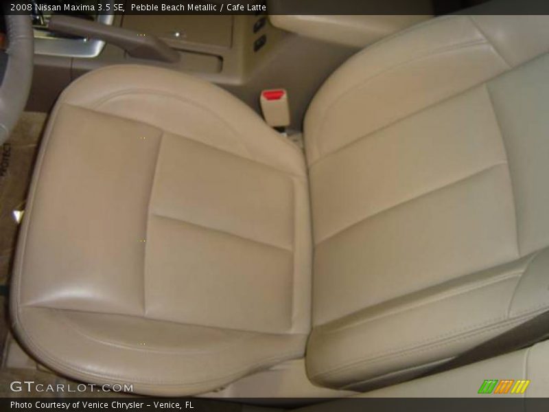Pebble Beach Metallic / Cafe Latte 2008 Nissan Maxima 3.5 SE