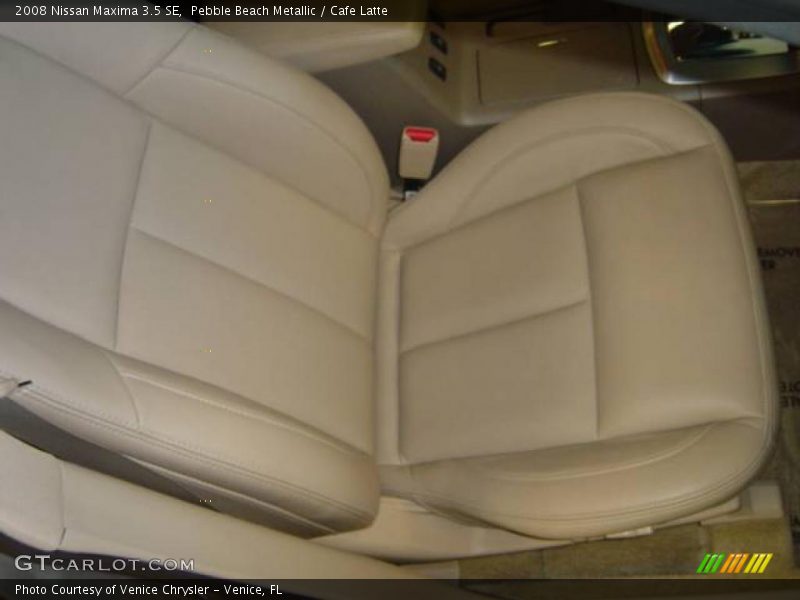 Pebble Beach Metallic / Cafe Latte 2008 Nissan Maxima 3.5 SE