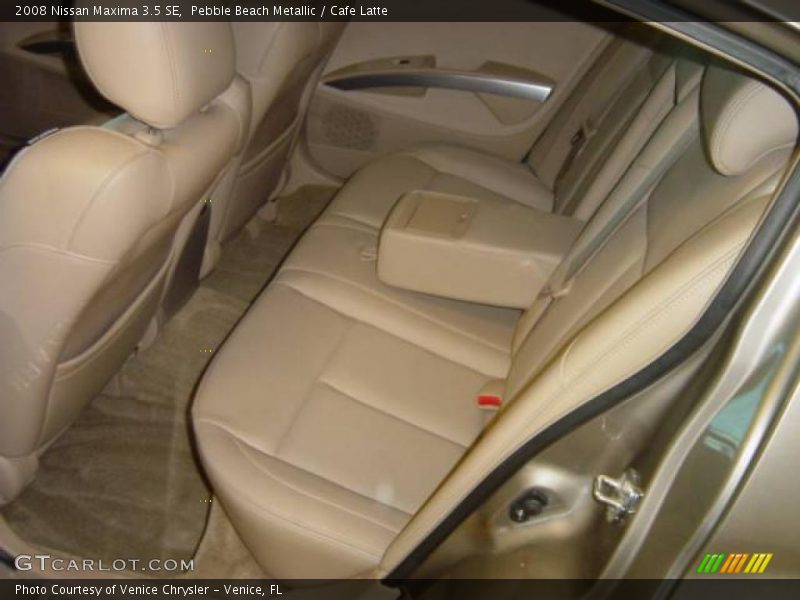 Pebble Beach Metallic / Cafe Latte 2008 Nissan Maxima 3.5 SE