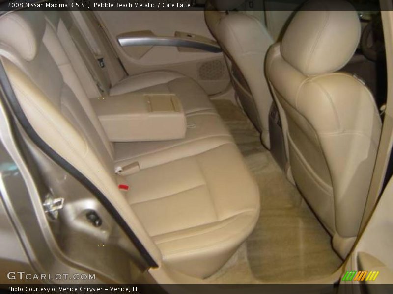 Pebble Beach Metallic / Cafe Latte 2008 Nissan Maxima 3.5 SE