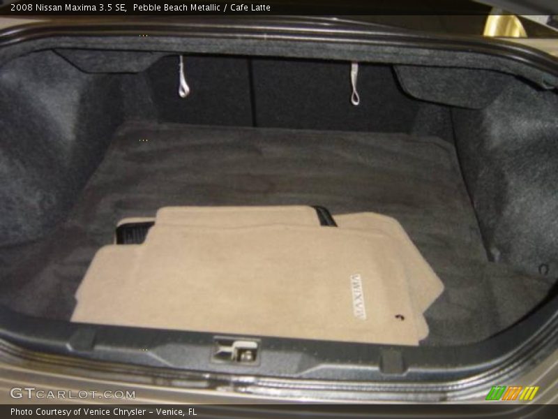 Pebble Beach Metallic / Cafe Latte 2008 Nissan Maxima 3.5 SE