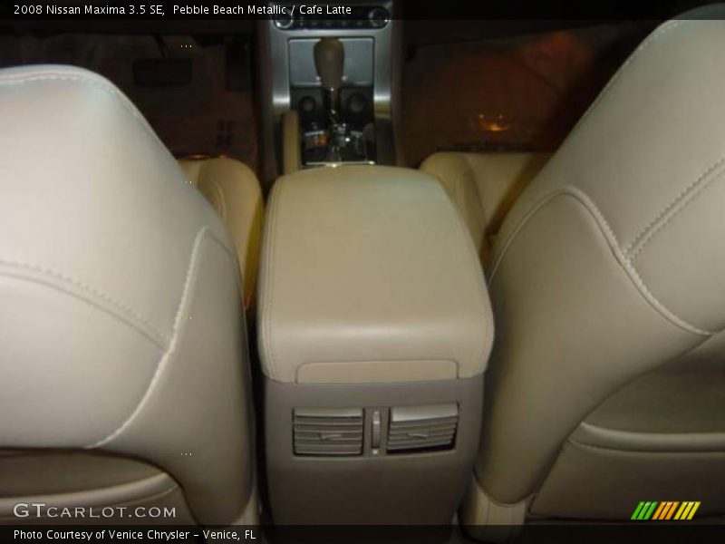 Pebble Beach Metallic / Cafe Latte 2008 Nissan Maxima 3.5 SE