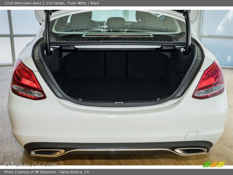 Polar White / Black 2016 Mercedes-Benz C 300 Sedan