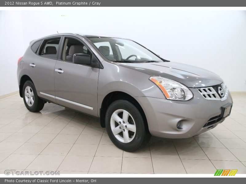 Platinum Graphite / Gray 2012 Nissan Rogue S AWD