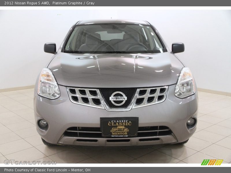 Platinum Graphite / Gray 2012 Nissan Rogue S AWD