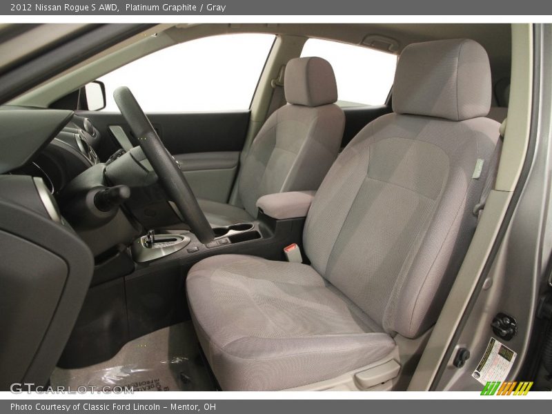 Platinum Graphite / Gray 2012 Nissan Rogue S AWD