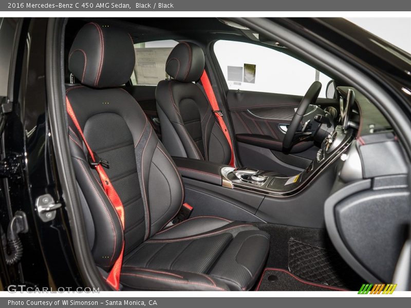  2016 C 450 AMG Sedan Black Interior