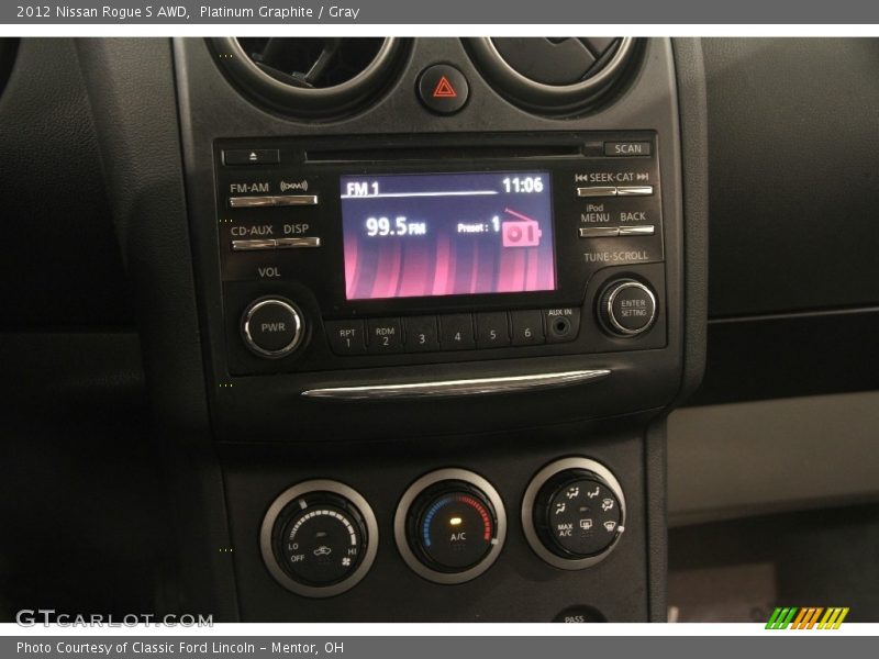 Platinum Graphite / Gray 2012 Nissan Rogue S AWD