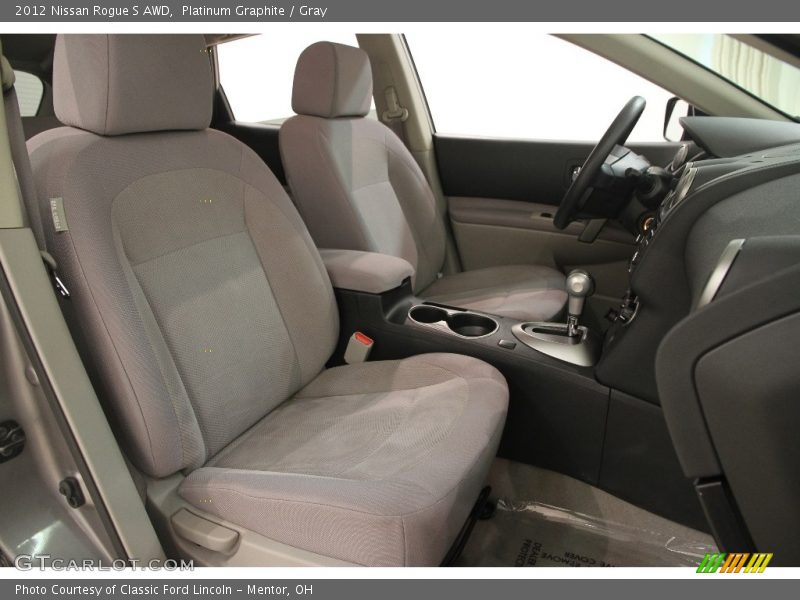 Platinum Graphite / Gray 2012 Nissan Rogue S AWD