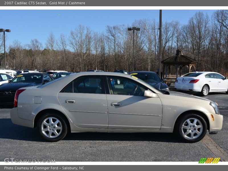 Gold Mist / Cashmere 2007 Cadillac CTS Sedan