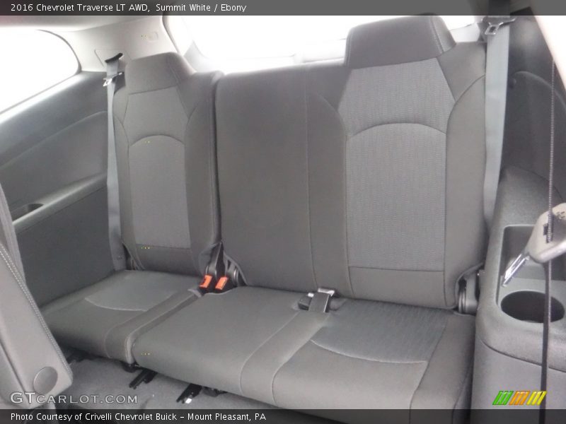 Summit White / Ebony 2016 Chevrolet Traverse LT AWD