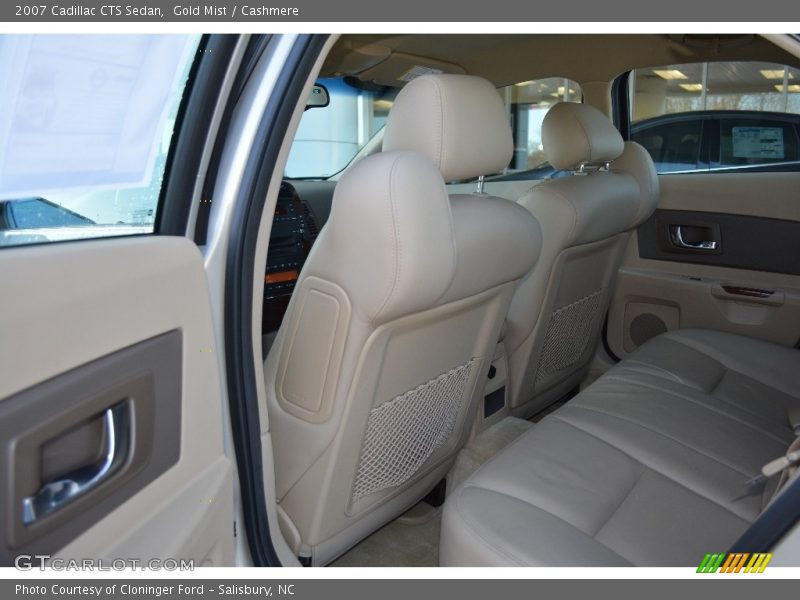 Gold Mist / Cashmere 2007 Cadillac CTS Sedan