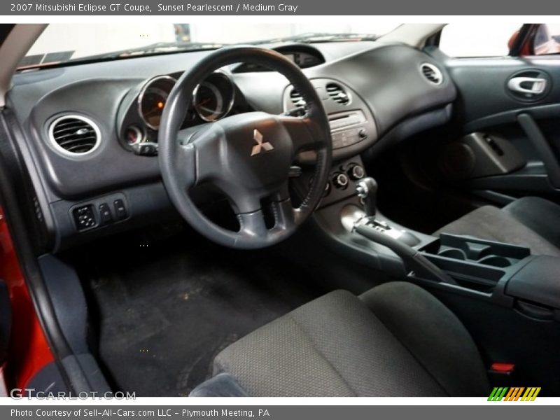 Sunset Pearlescent / Medium Gray 2007 Mitsubishi Eclipse GT Coupe