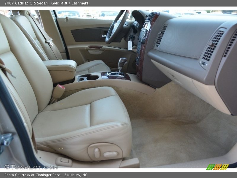 Gold Mist / Cashmere 2007 Cadillac CTS Sedan
