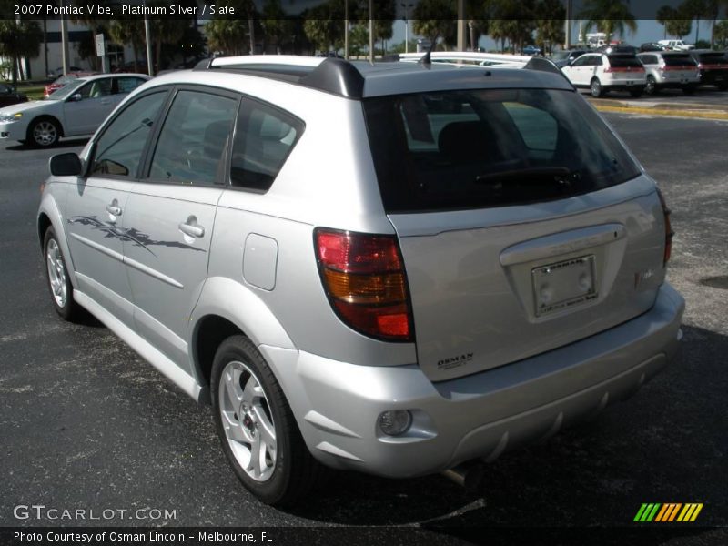 Platinum Silver / Slate 2007 Pontiac Vibe