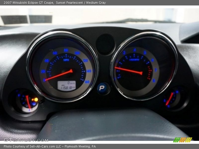 Sunset Pearlescent / Medium Gray 2007 Mitsubishi Eclipse GT Coupe