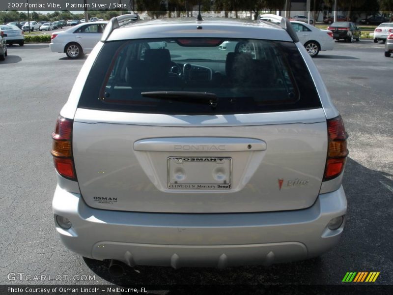 Platinum Silver / Slate 2007 Pontiac Vibe