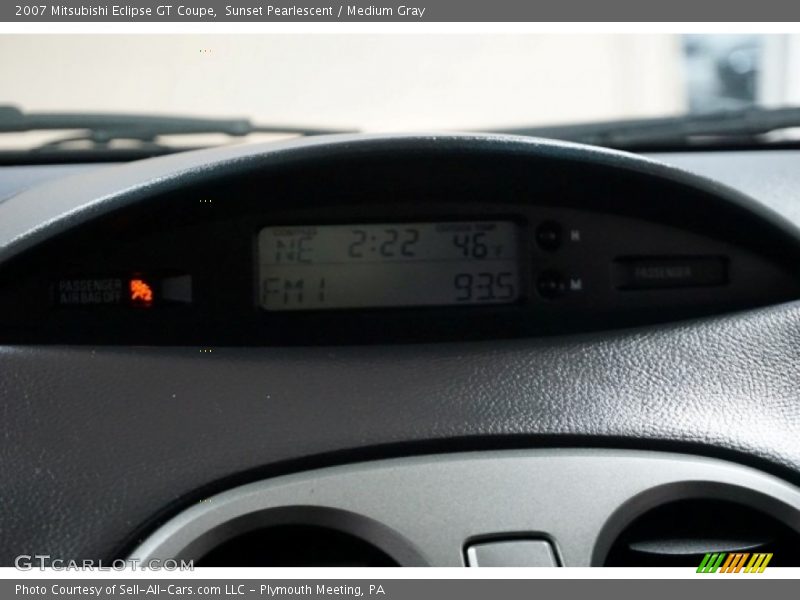 Sunset Pearlescent / Medium Gray 2007 Mitsubishi Eclipse GT Coupe