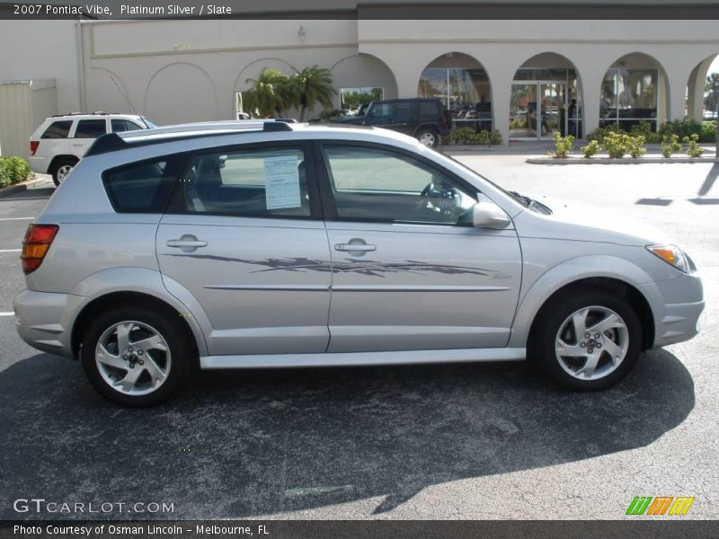 Platinum Silver / Slate 2007 Pontiac Vibe