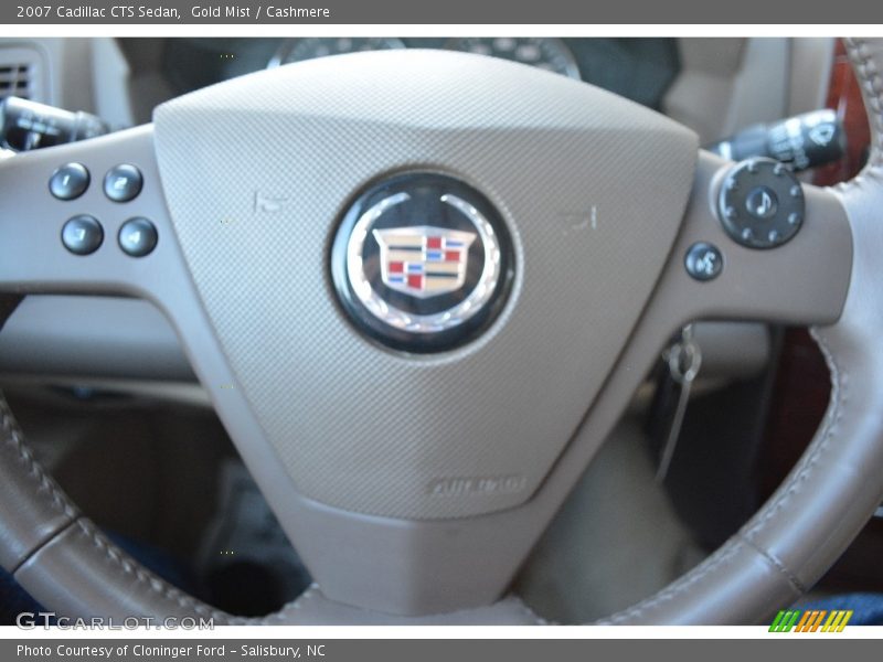 Gold Mist / Cashmere 2007 Cadillac CTS Sedan