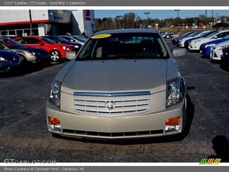 Gold Mist / Cashmere 2007 Cadillac CTS Sedan