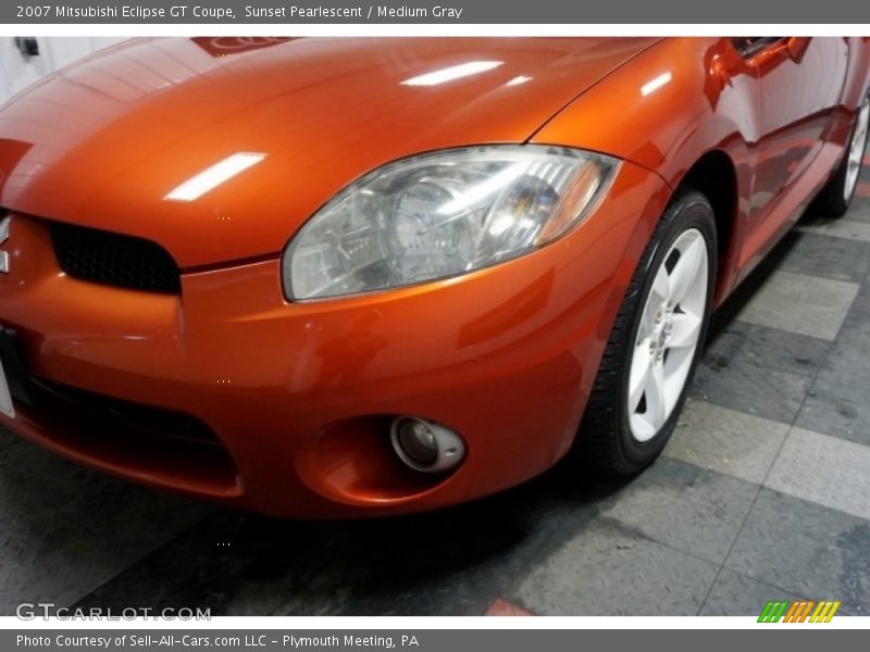 Sunset Pearlescent / Medium Gray 2007 Mitsubishi Eclipse GT Coupe