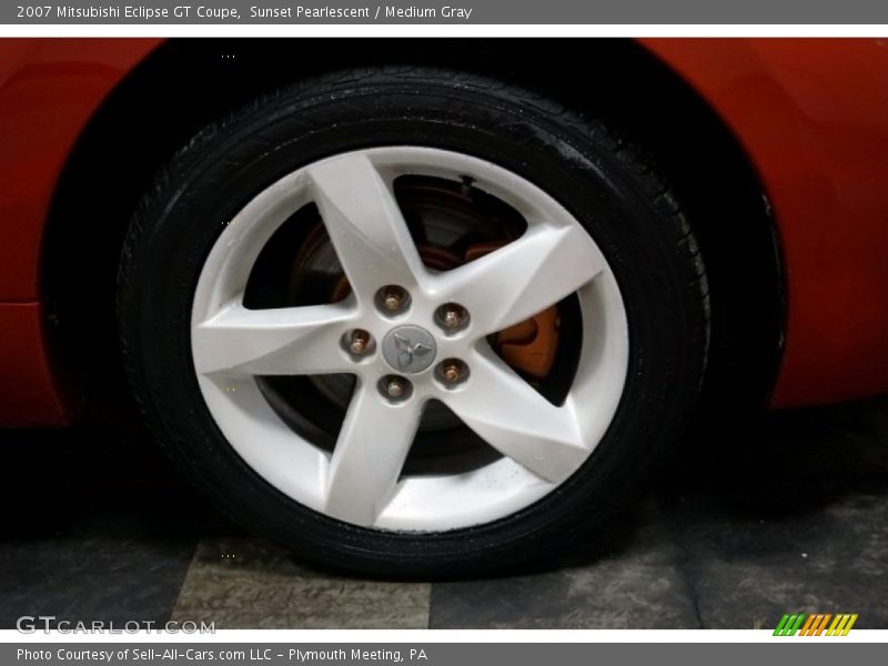 Sunset Pearlescent / Medium Gray 2007 Mitsubishi Eclipse GT Coupe