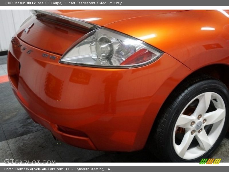 Sunset Pearlescent / Medium Gray 2007 Mitsubishi Eclipse GT Coupe