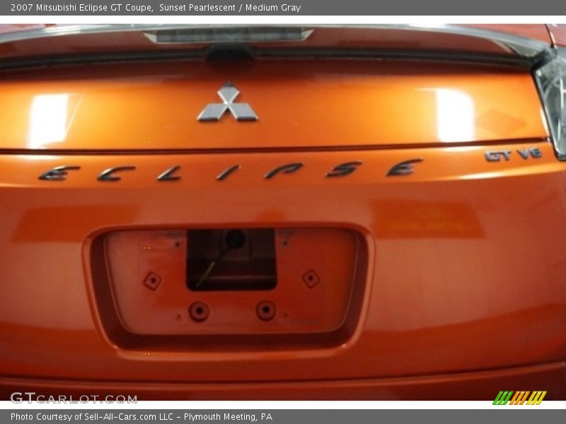 Sunset Pearlescent / Medium Gray 2007 Mitsubishi Eclipse GT Coupe