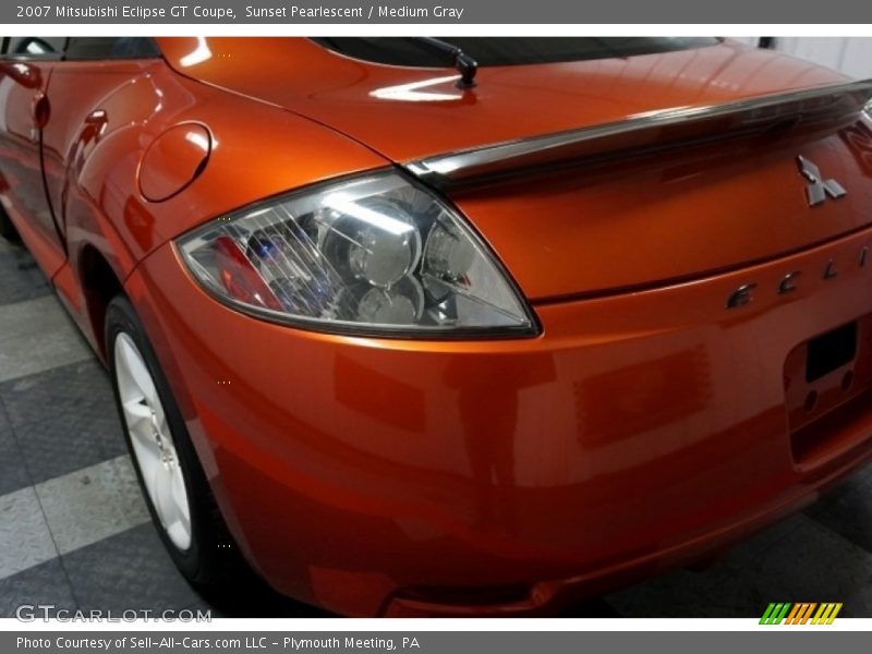 Sunset Pearlescent / Medium Gray 2007 Mitsubishi Eclipse GT Coupe
