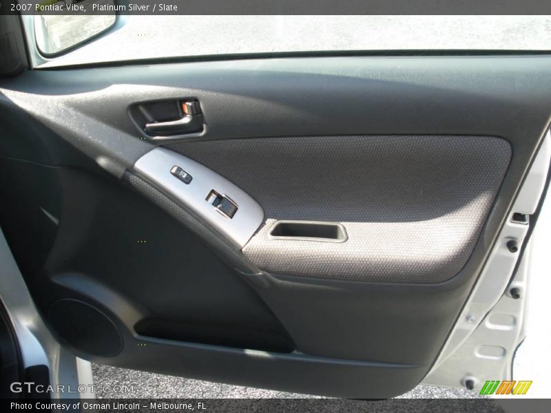 Platinum Silver / Slate 2007 Pontiac Vibe