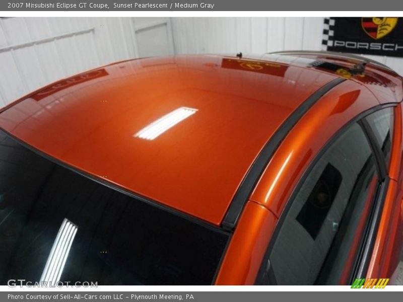 Sunset Pearlescent / Medium Gray 2007 Mitsubishi Eclipse GT Coupe
