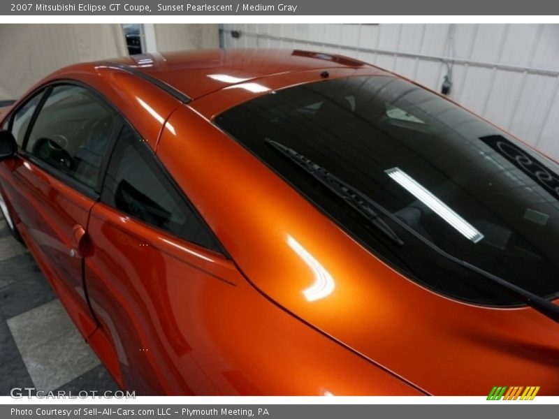 Sunset Pearlescent / Medium Gray 2007 Mitsubishi Eclipse GT Coupe