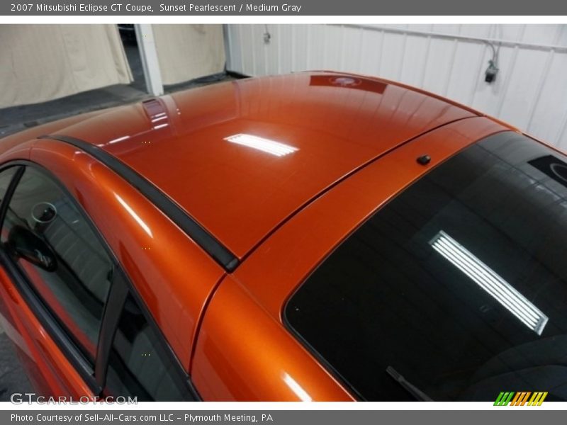 Sunset Pearlescent / Medium Gray 2007 Mitsubishi Eclipse GT Coupe