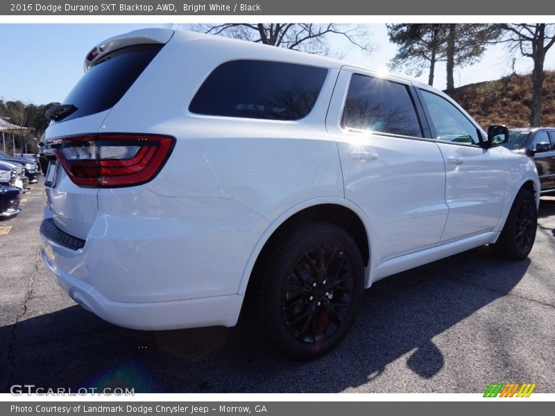 Bright White / Black 2016 Dodge Durango SXT Blacktop AWD