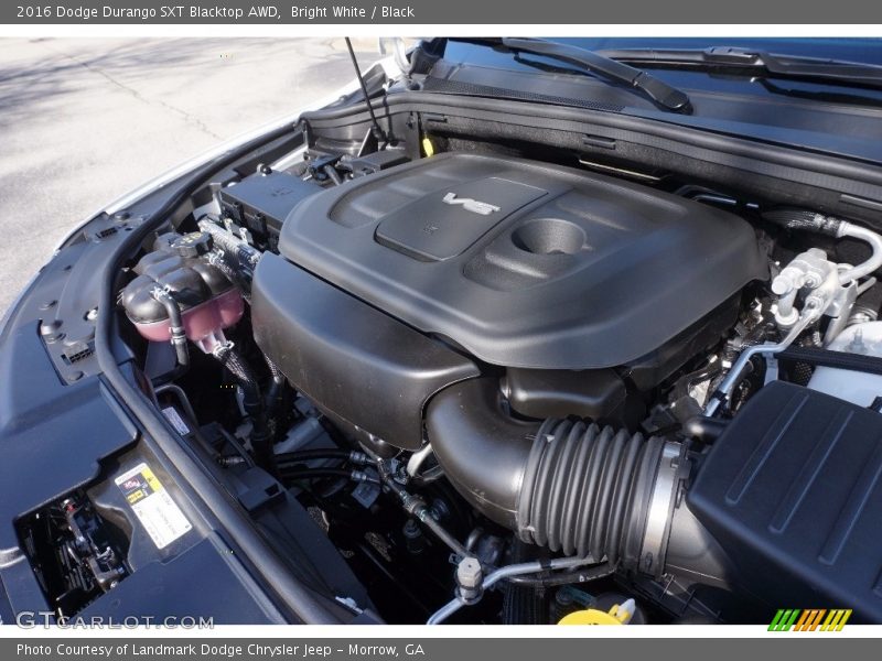 Bright White / Black 2016 Dodge Durango SXT Blacktop AWD