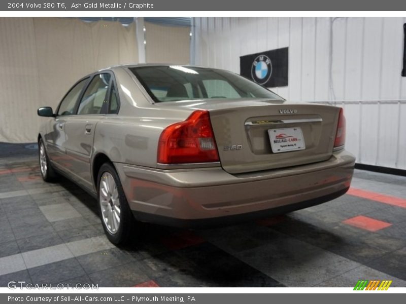 Ash Gold Metallic / Graphite 2004 Volvo S80 T6