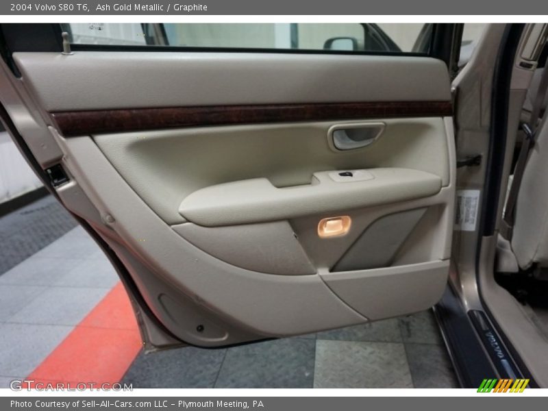 Ash Gold Metallic / Graphite 2004 Volvo S80 T6
