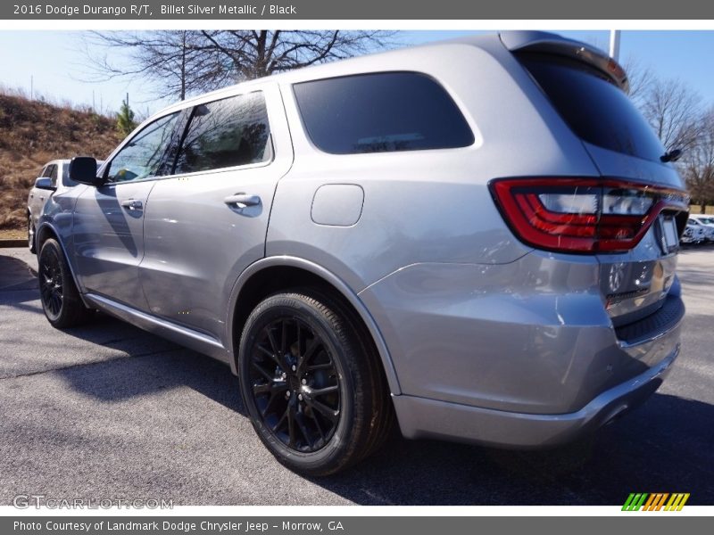 Billet Silver Metallic / Black 2016 Dodge Durango R/T