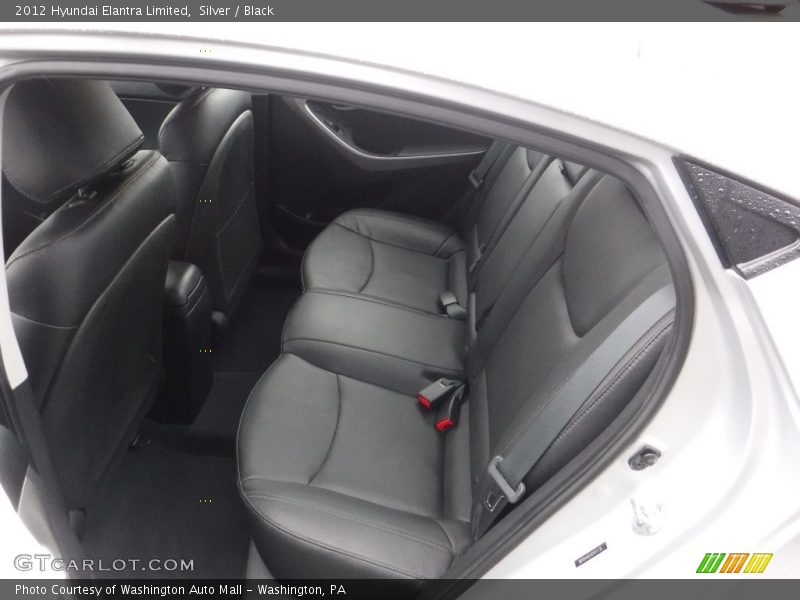 Silver / Black 2012 Hyundai Elantra Limited