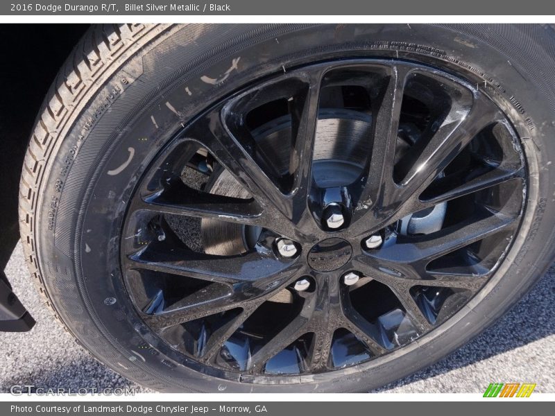 Billet Silver Metallic / Black 2016 Dodge Durango R/T