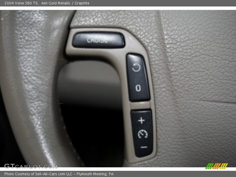 Ash Gold Metallic / Graphite 2004 Volvo S80 T6