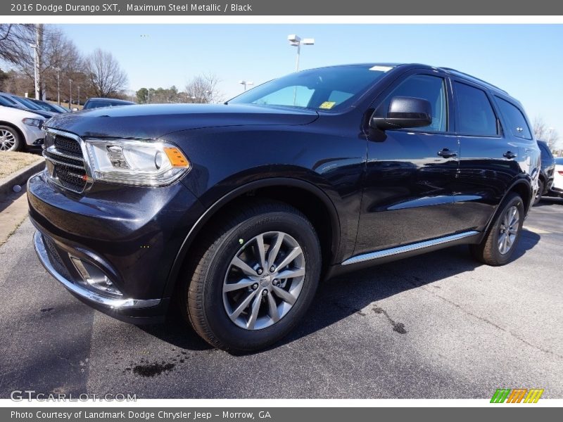 Maximum Steel Metallic / Black 2016 Dodge Durango SXT