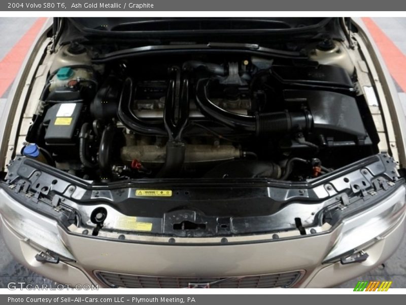 Ash Gold Metallic / Graphite 2004 Volvo S80 T6