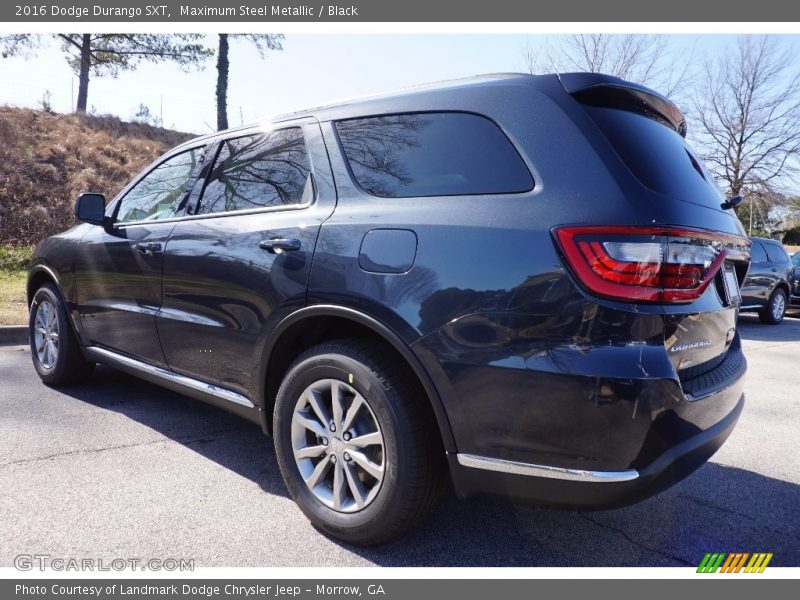 Maximum Steel Metallic / Black 2016 Dodge Durango SXT