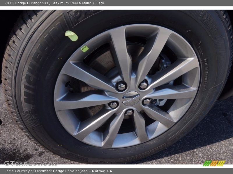 Maximum Steel Metallic / Black 2016 Dodge Durango SXT