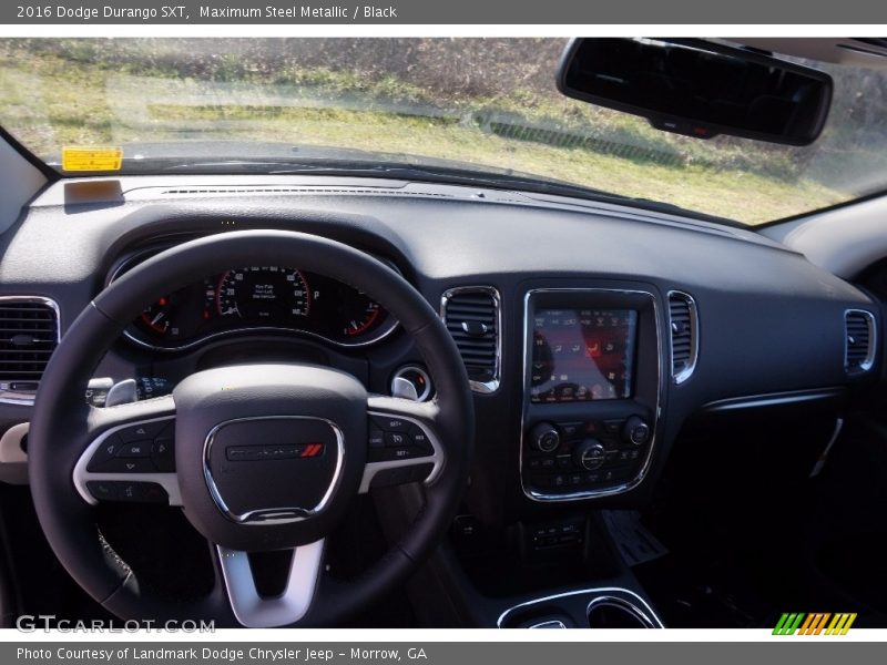 Maximum Steel Metallic / Black 2016 Dodge Durango SXT