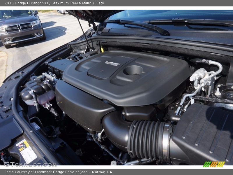 Maximum Steel Metallic / Black 2016 Dodge Durango SXT