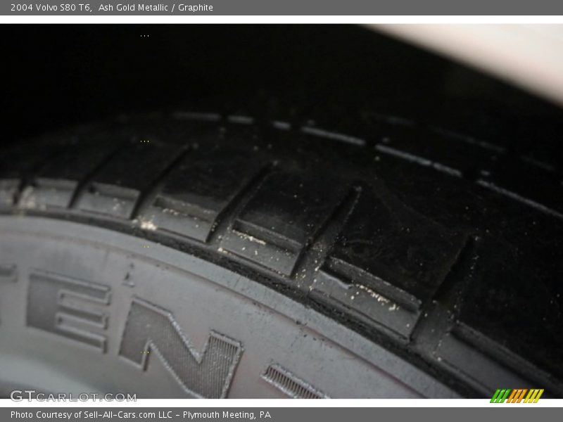 Ash Gold Metallic / Graphite 2004 Volvo S80 T6
