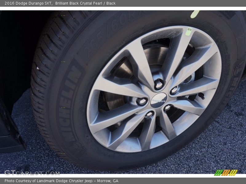 Brilliant Black Crystal Pearl / Black 2016 Dodge Durango SXT